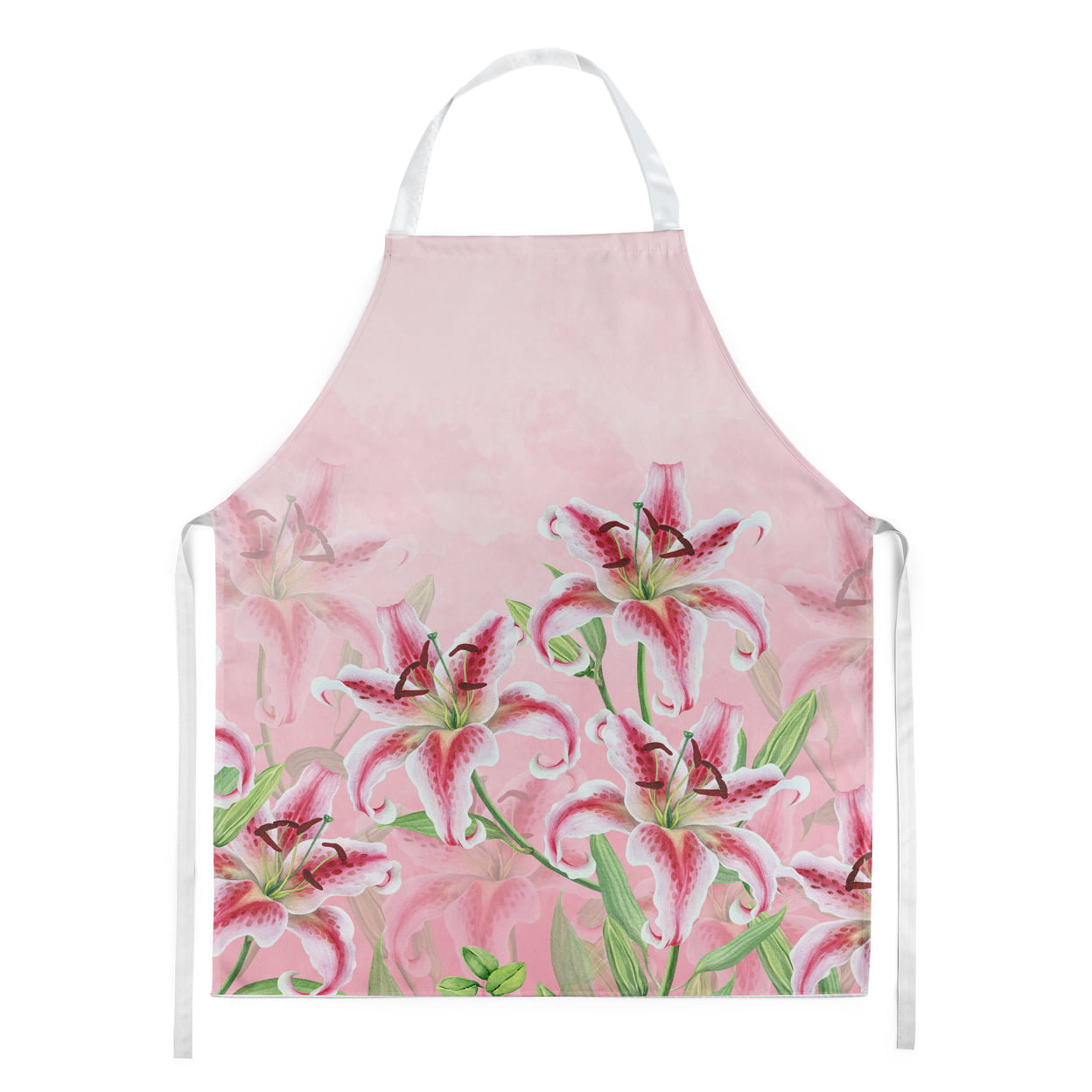 Picture of Carolines Treasures BB7446APRON Pink Lillies Apron