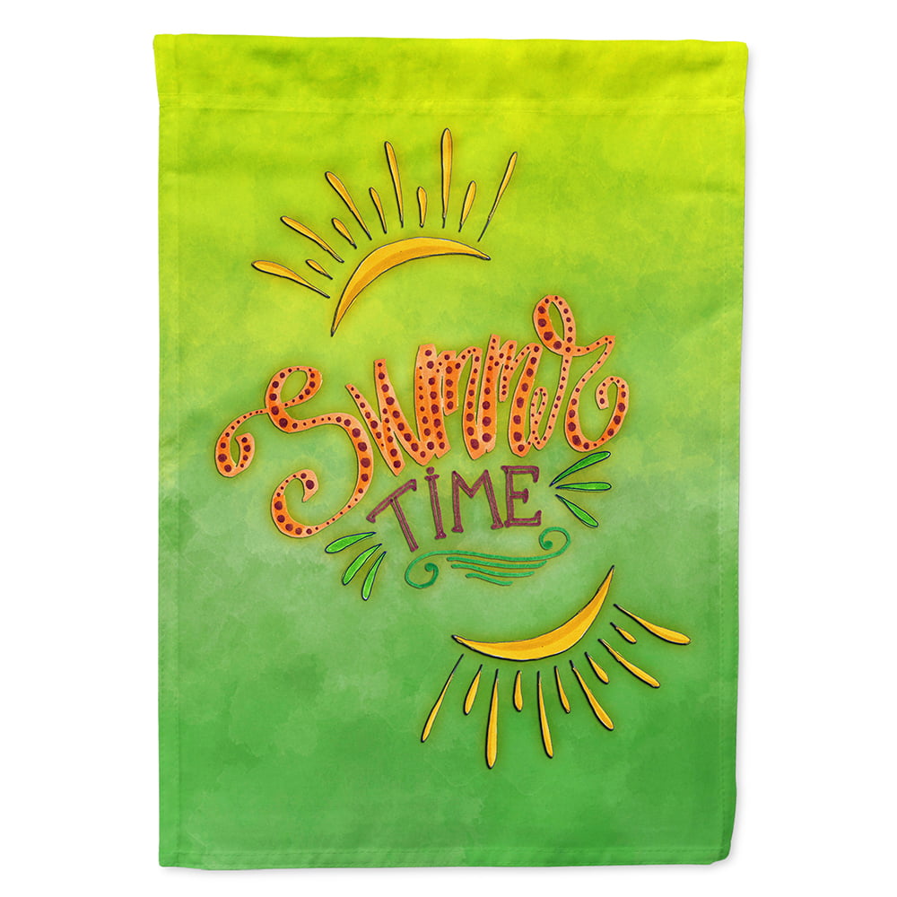 Summer Time Flag Canvas House Size