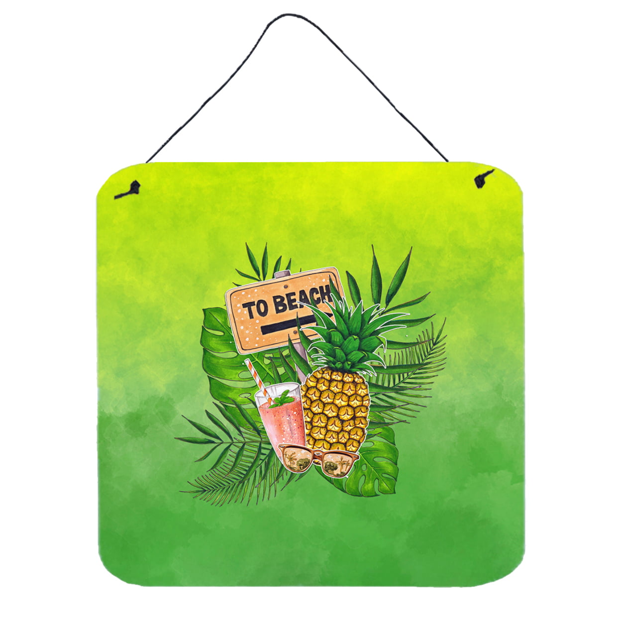 To the Beach Summer Wall or Door Hanging Prints