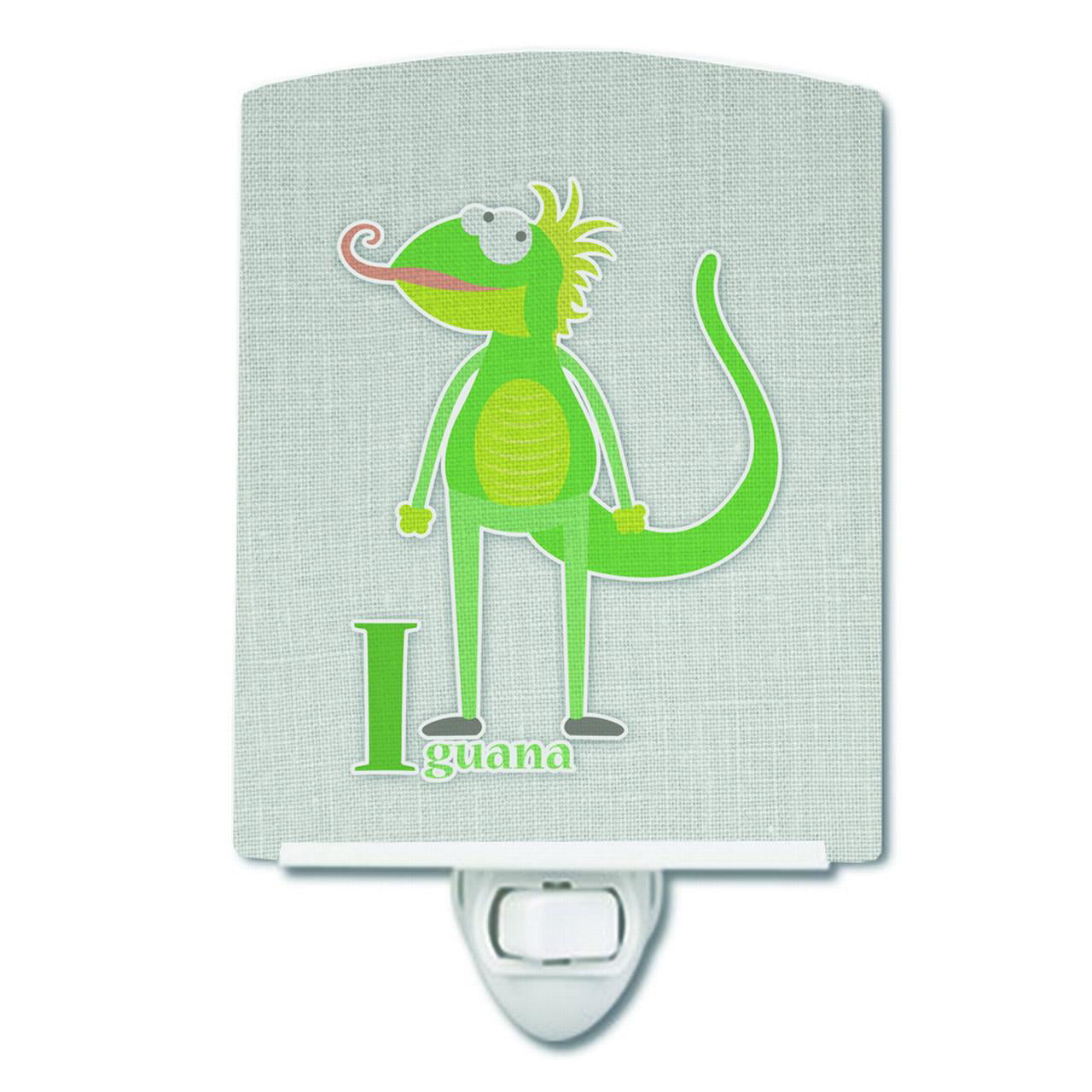 Alphabet I for Iguana Ceramic Night Light
