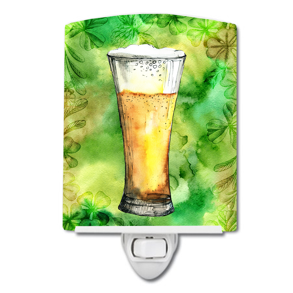 BB5759CNL Irish Beer Tall Ceramic Night Light