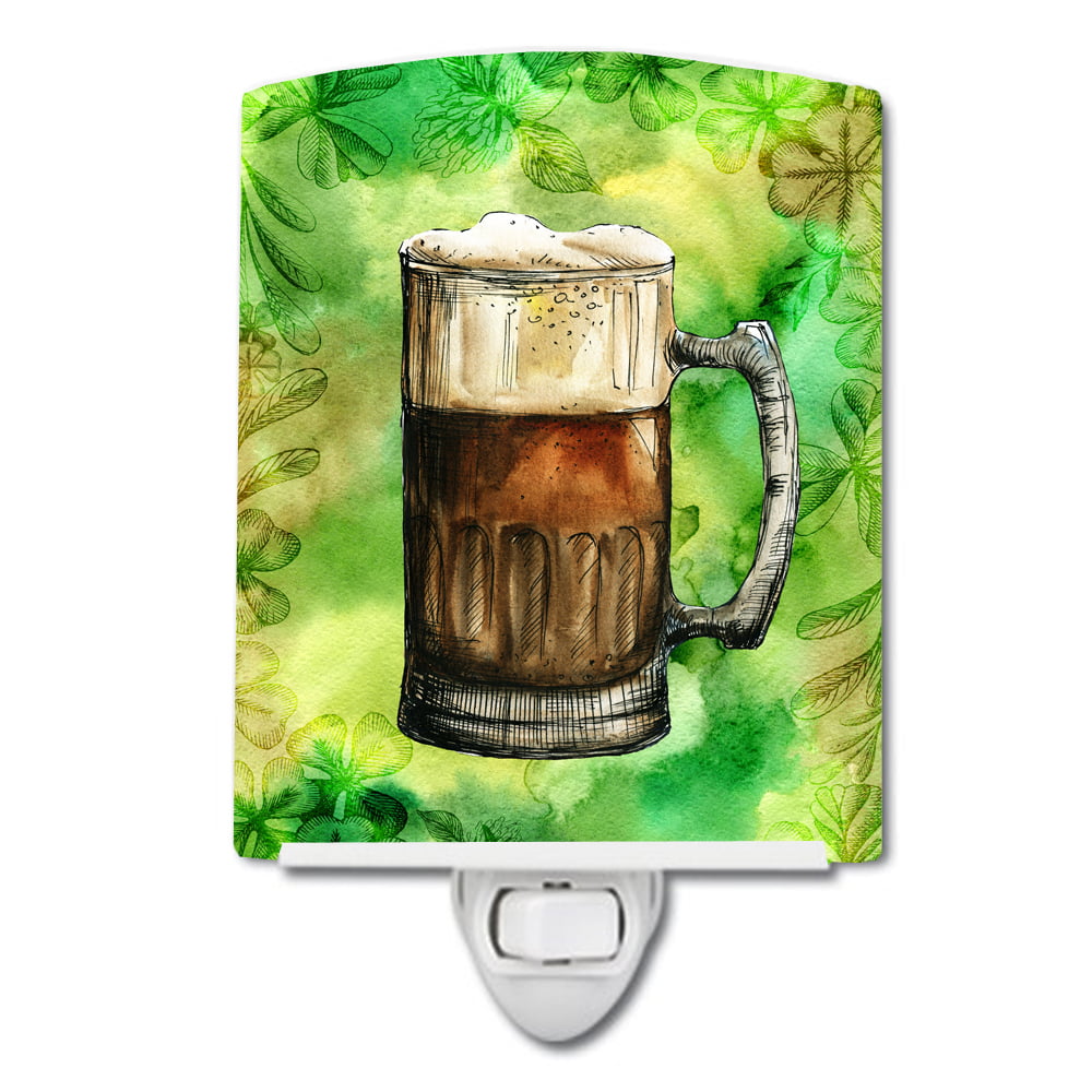 BB5761CNL Irish Beer Mug Ceramic Night Light