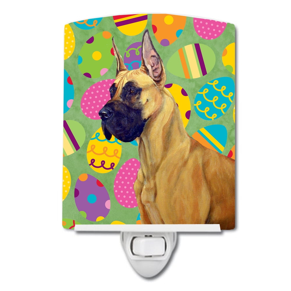 LH9400CNL Great Dane Easter Eggtravaganza Ceramic Night Light