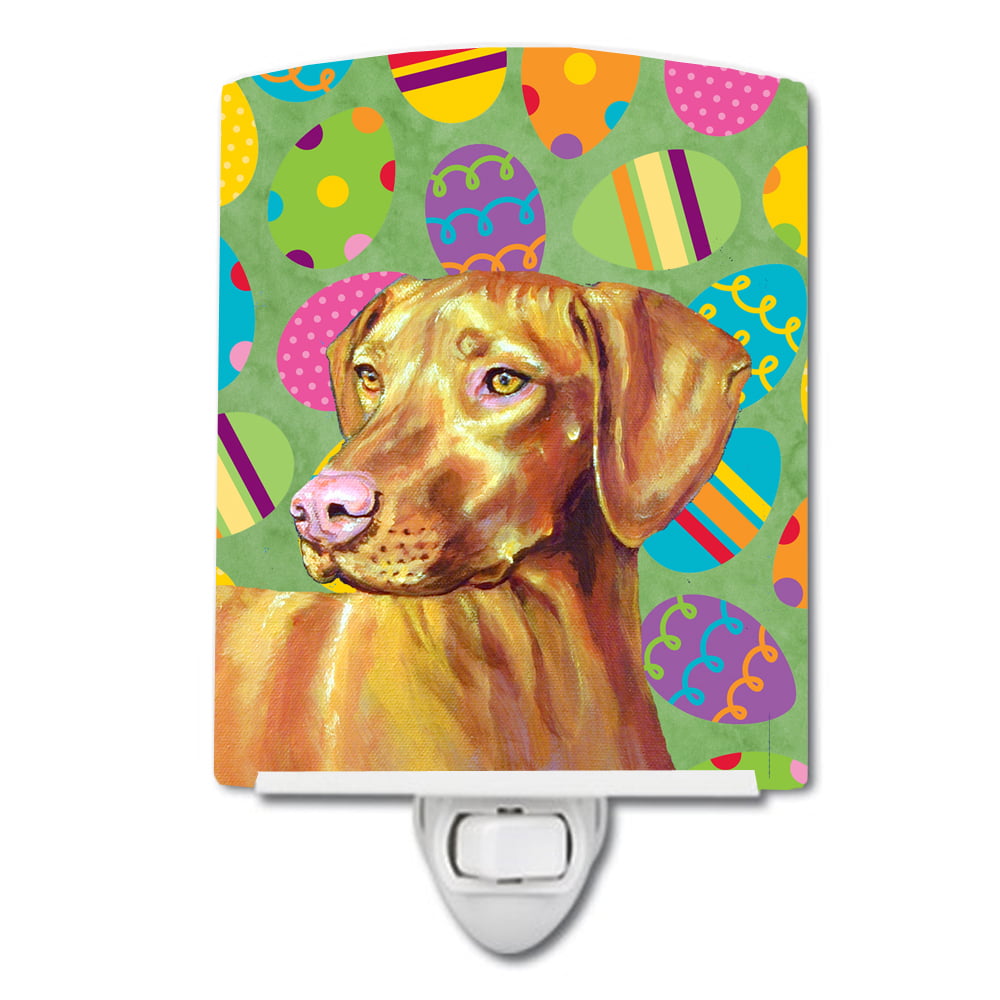 LH9415CNL Vizsla Easter Eggtravaganza Ceramic Night Light