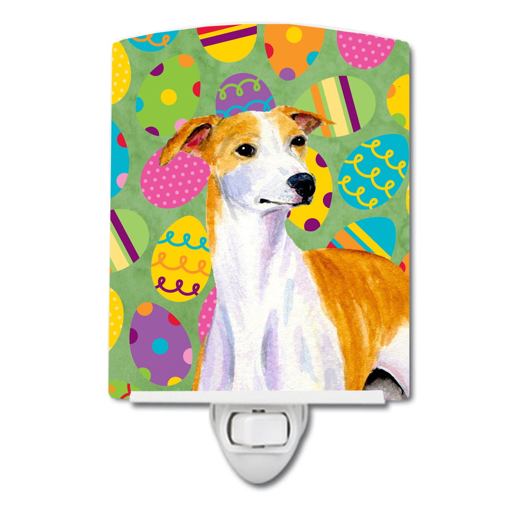 LH9418CNL Whippet Easter Eggtravaganza Ceramic Night Light