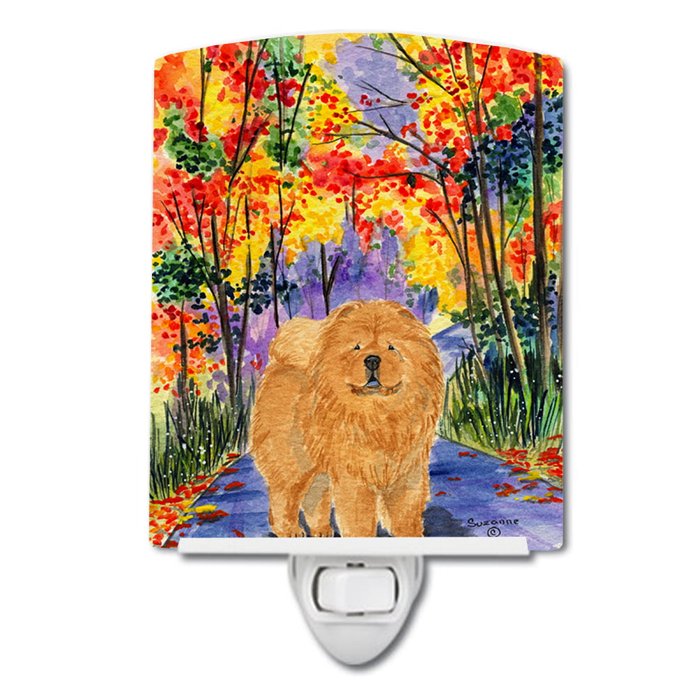 SS7001CNL Chow Chow Ceramic Night Light