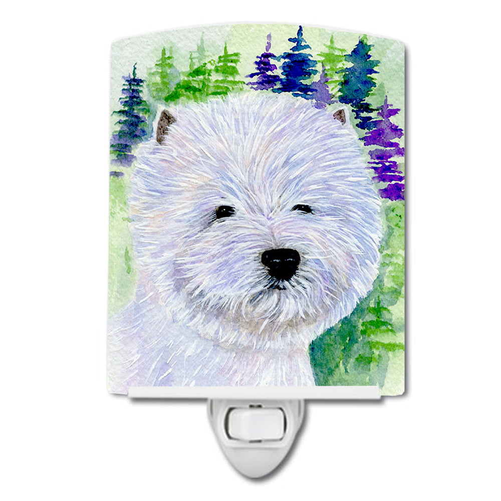 SS8002CNL Westie Ceramic Night Light