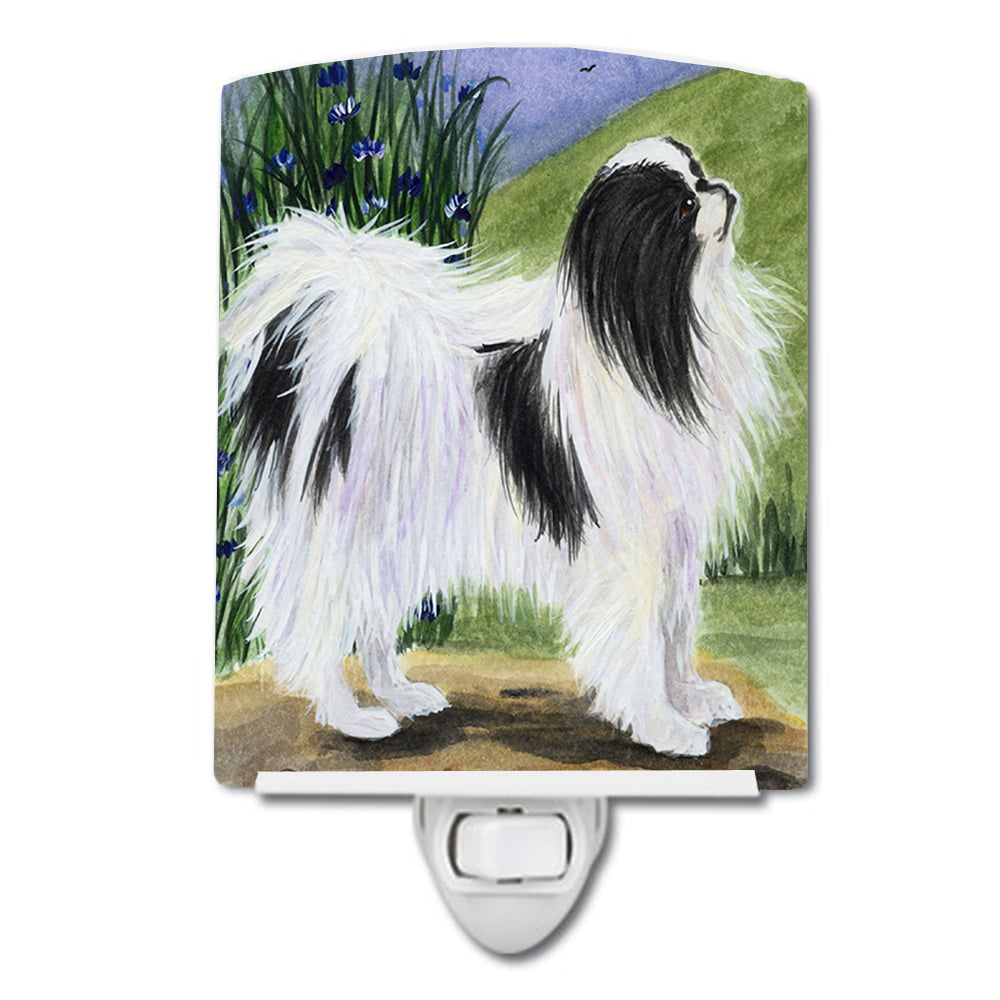 Japanese Chin Ceramic Night Light