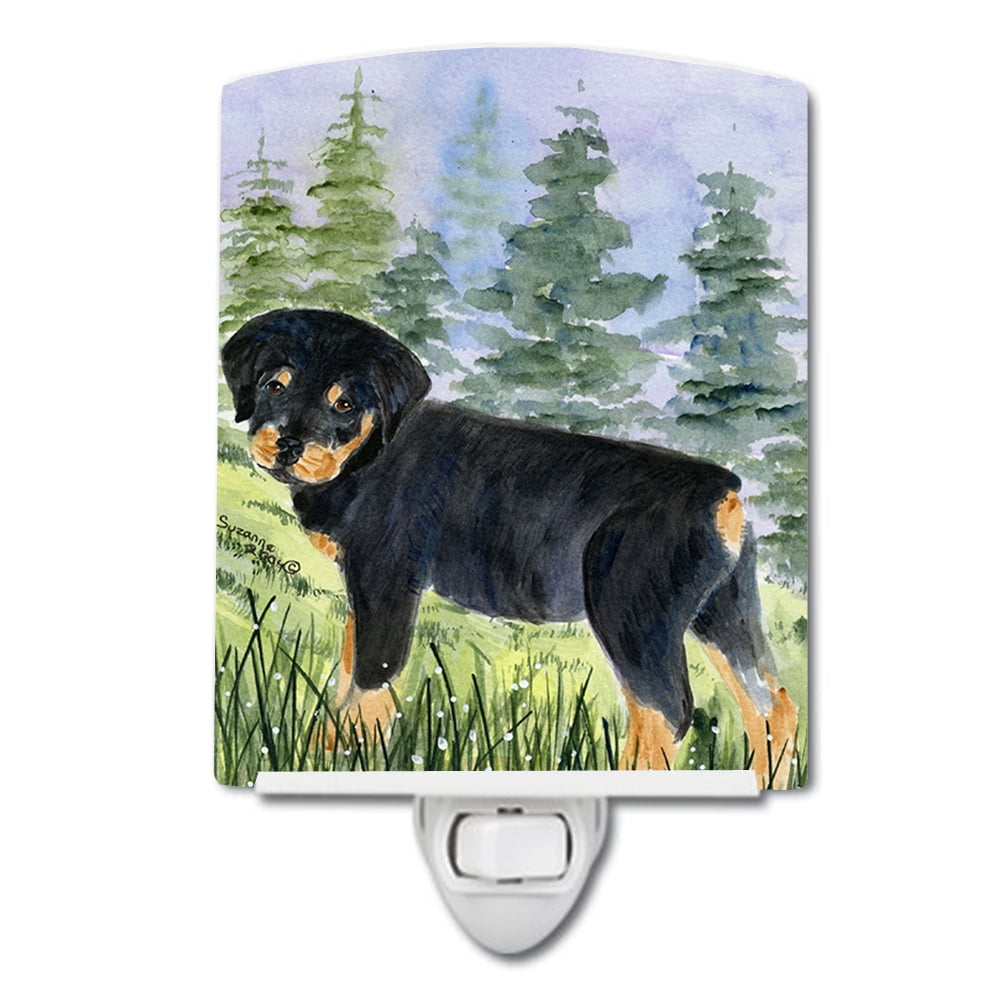 Rottweiler Ceramic Night Light