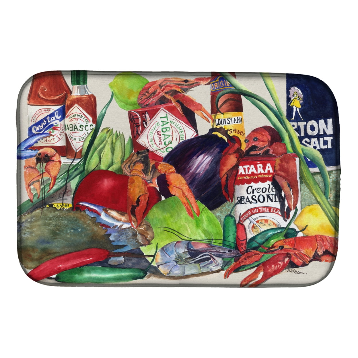8540DDM Louisana Spices Dish Drying Mat