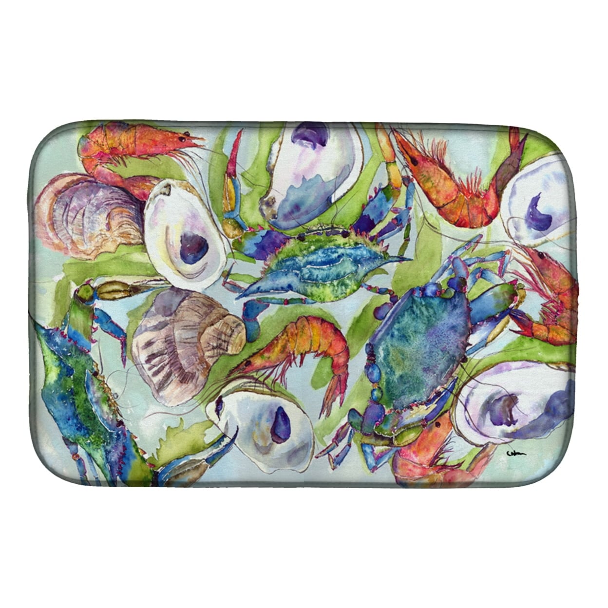 8547DDM Crab Dish Drying Mat