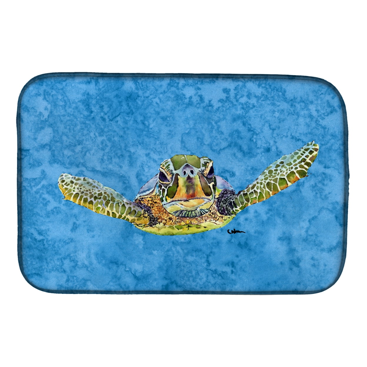 8653DDM Turtle Dish Drying Mat