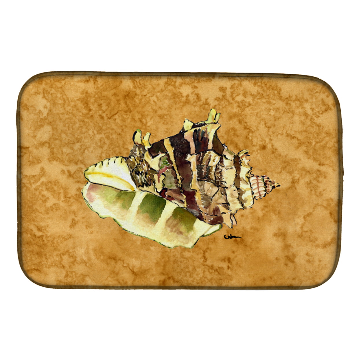 Shell Dish Drying Mat