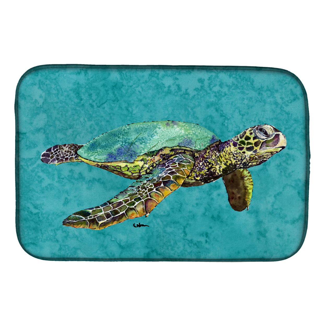8659DDM Turtle Dish Drying Mat
