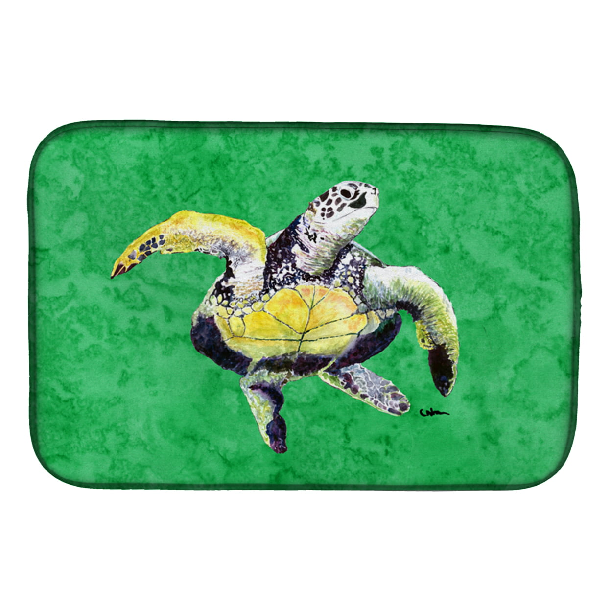 8671DDM Turtle Dish Drying Mat