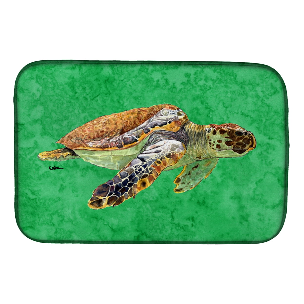 8675DDM Turtle Dish Drying Mat