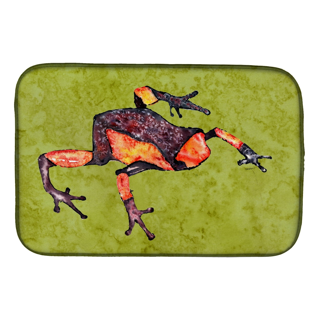 8689DDM Frog Dish Drying Mat
