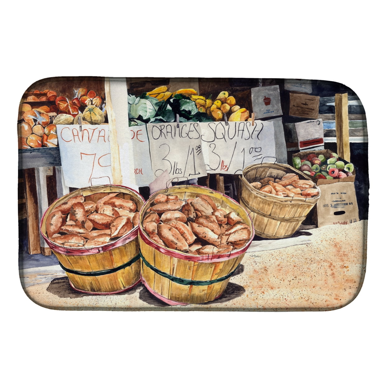 Farmers Market Dish Drying Mat