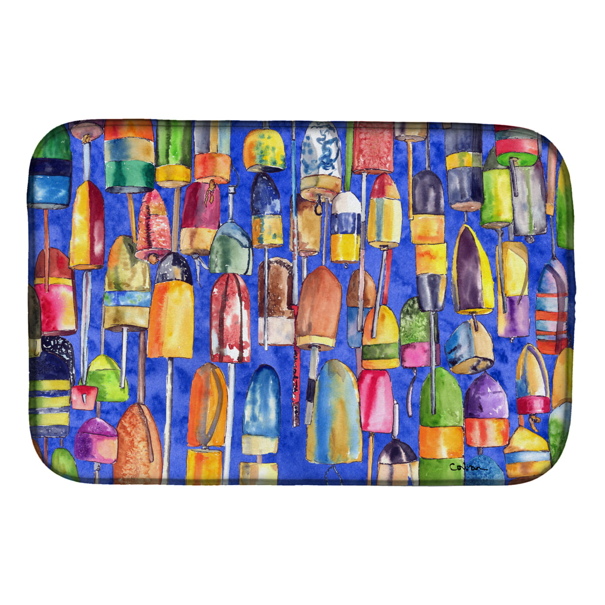 8723DDM Lobster Bouys Dish Drying Mat