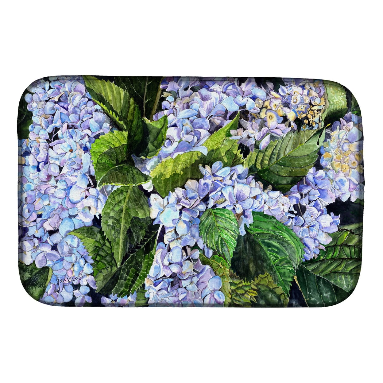 8730DDM Hydrangea Dish Drying Mat