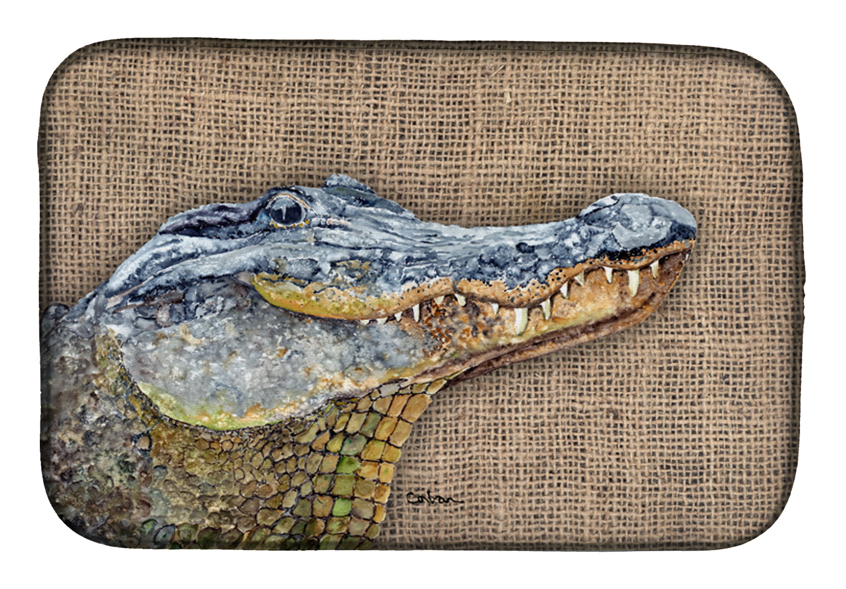 8733DDM Alligator Dish Drying Mat