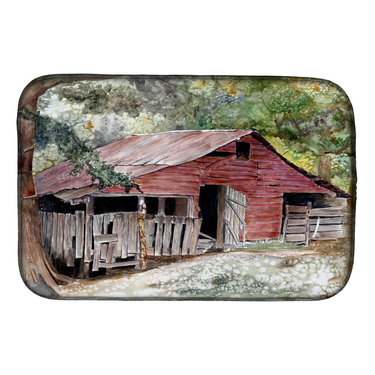 8740DDM Old Barn Dish Drying Mat