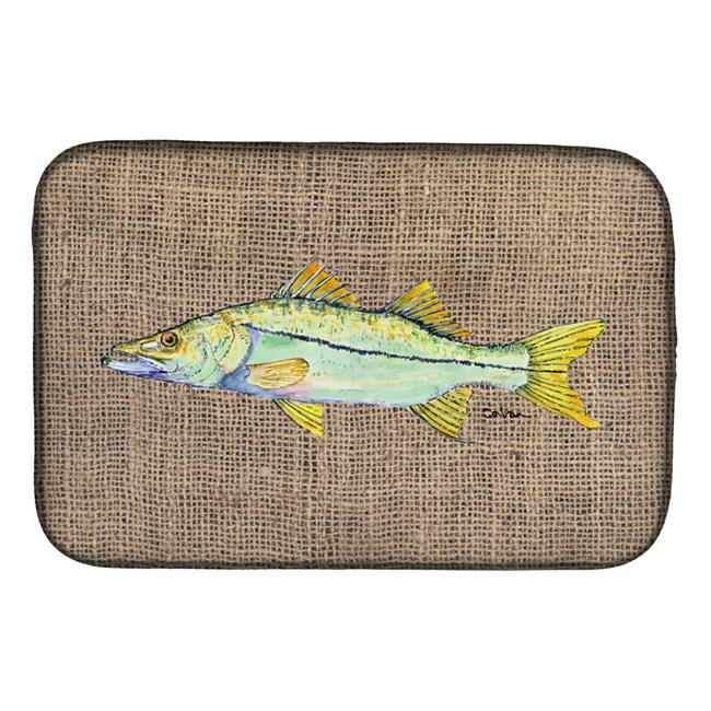 8772DDM Fish - Snook Dish Drying Mat