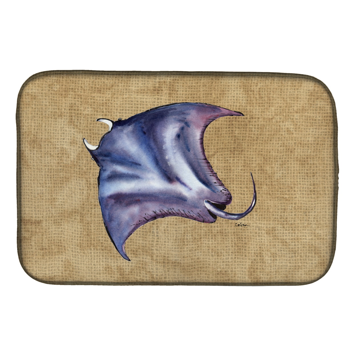 8814DDM Stingray Dish Drying Mat