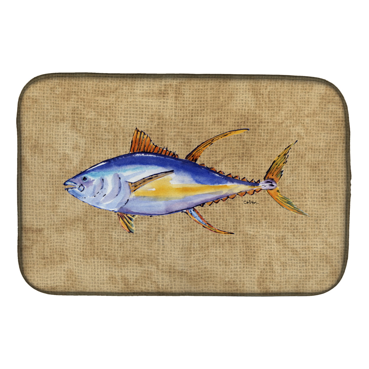 8817DDM Tuna Fish Dish Drying Mat