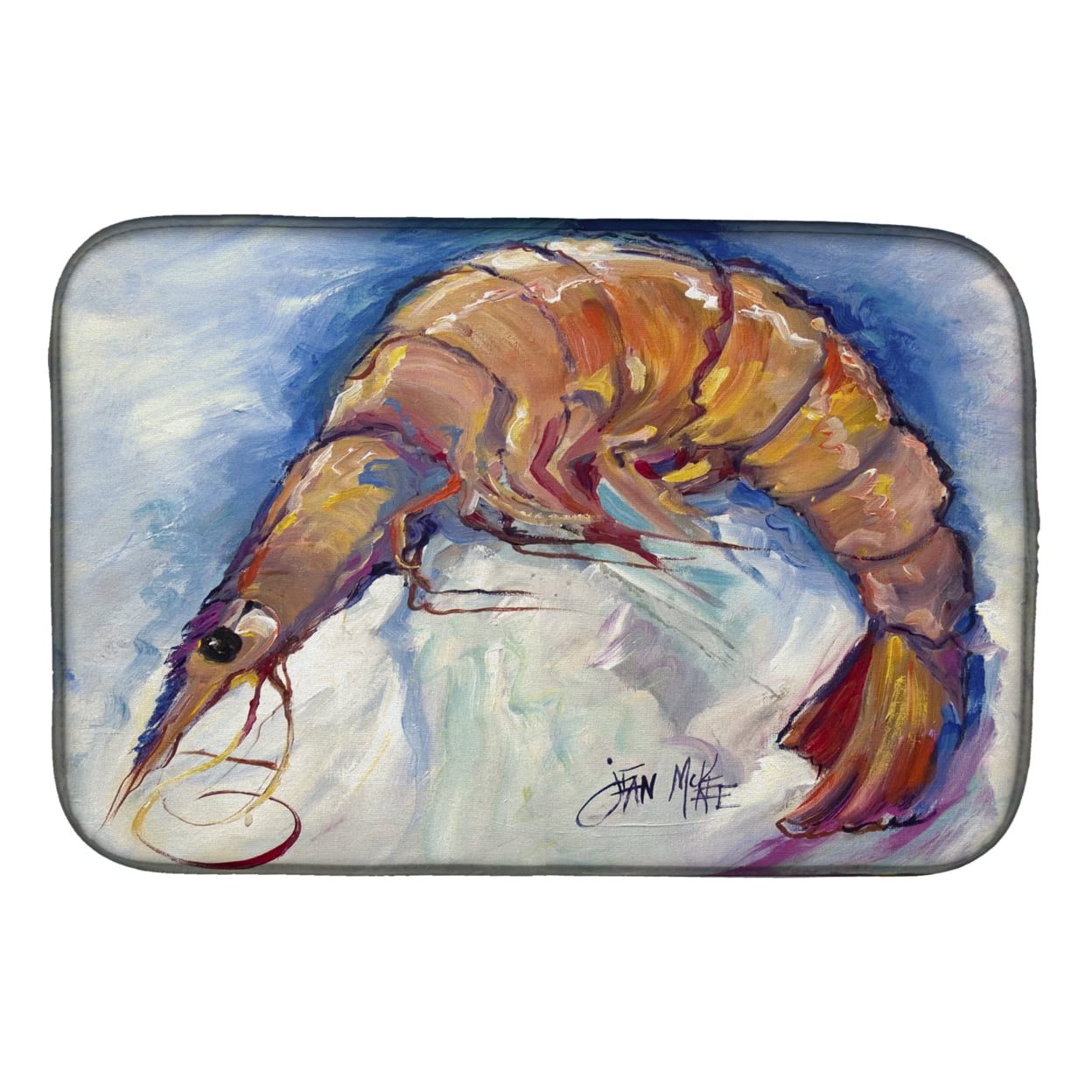 Picture of Carolines Treasures JMK1112DDM Shrimp Dish Drying Mat