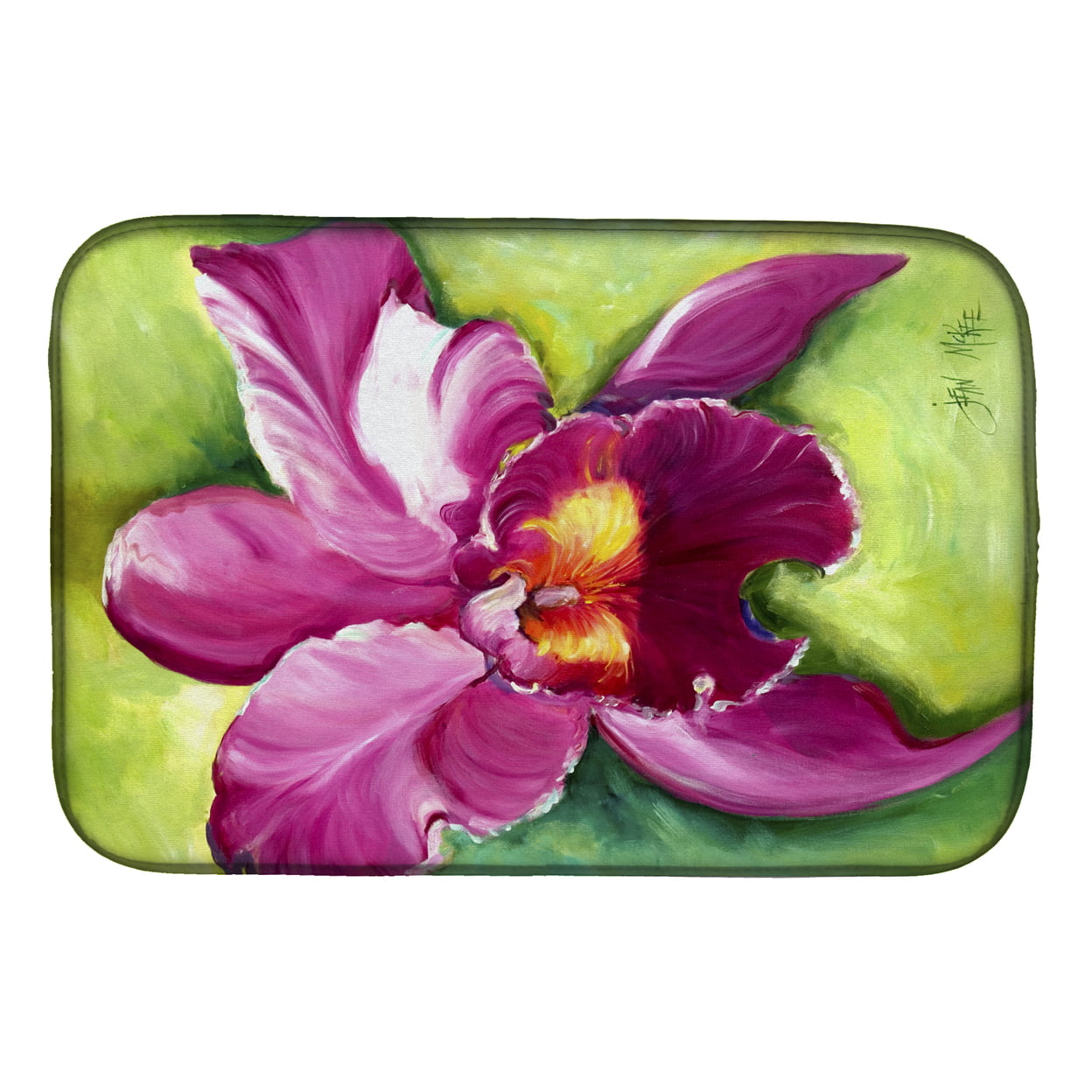 Picture of Carolines Treasures JMK1120DDM Orchid Dish Drying Mat