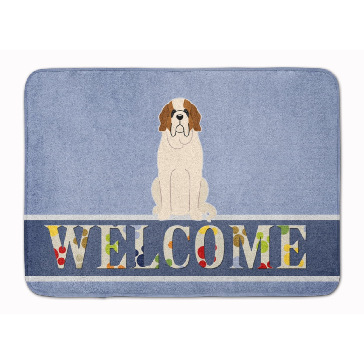 BB5616RUG Saint Bernard Welcome Machine Washable Memory Foam Mat