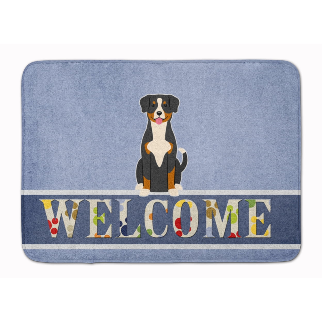 BB5619RUG Entlebucher Welcome Machine Washable Memory Foam Mat