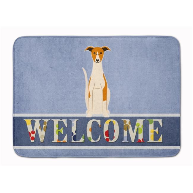 BB5680RUG Whippet Welcome Machine Washable Memory Foam Mat