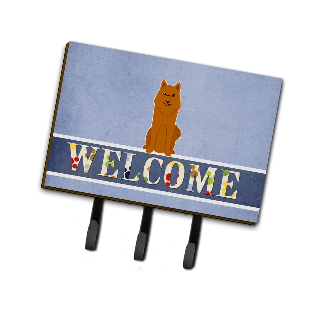 BB5603TH68 Karelian Bear Dog Welcome Leash or Key Holder