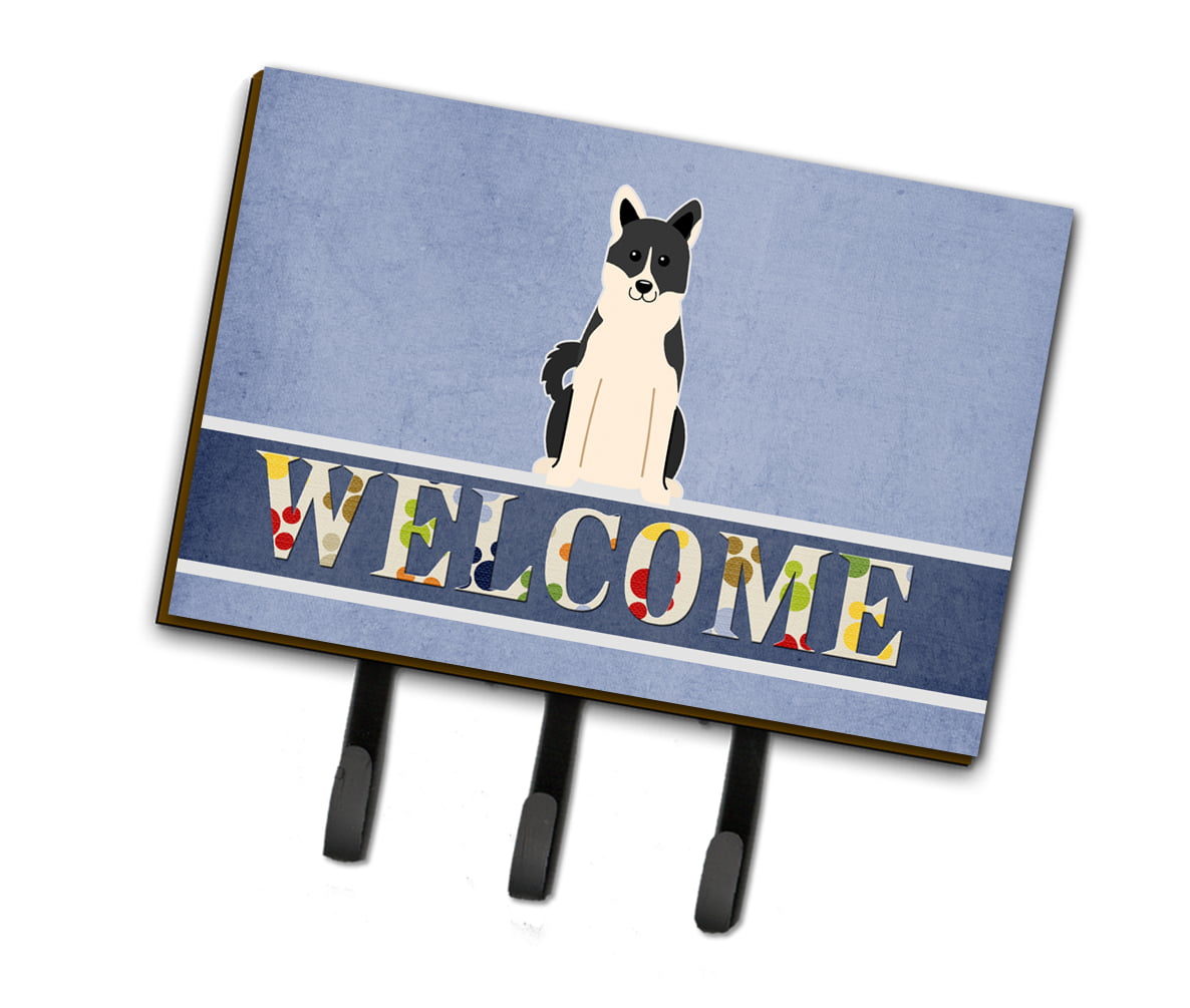 BB5610TH68 Russo-European Laika Spitz Welcome Leash or Key Holder