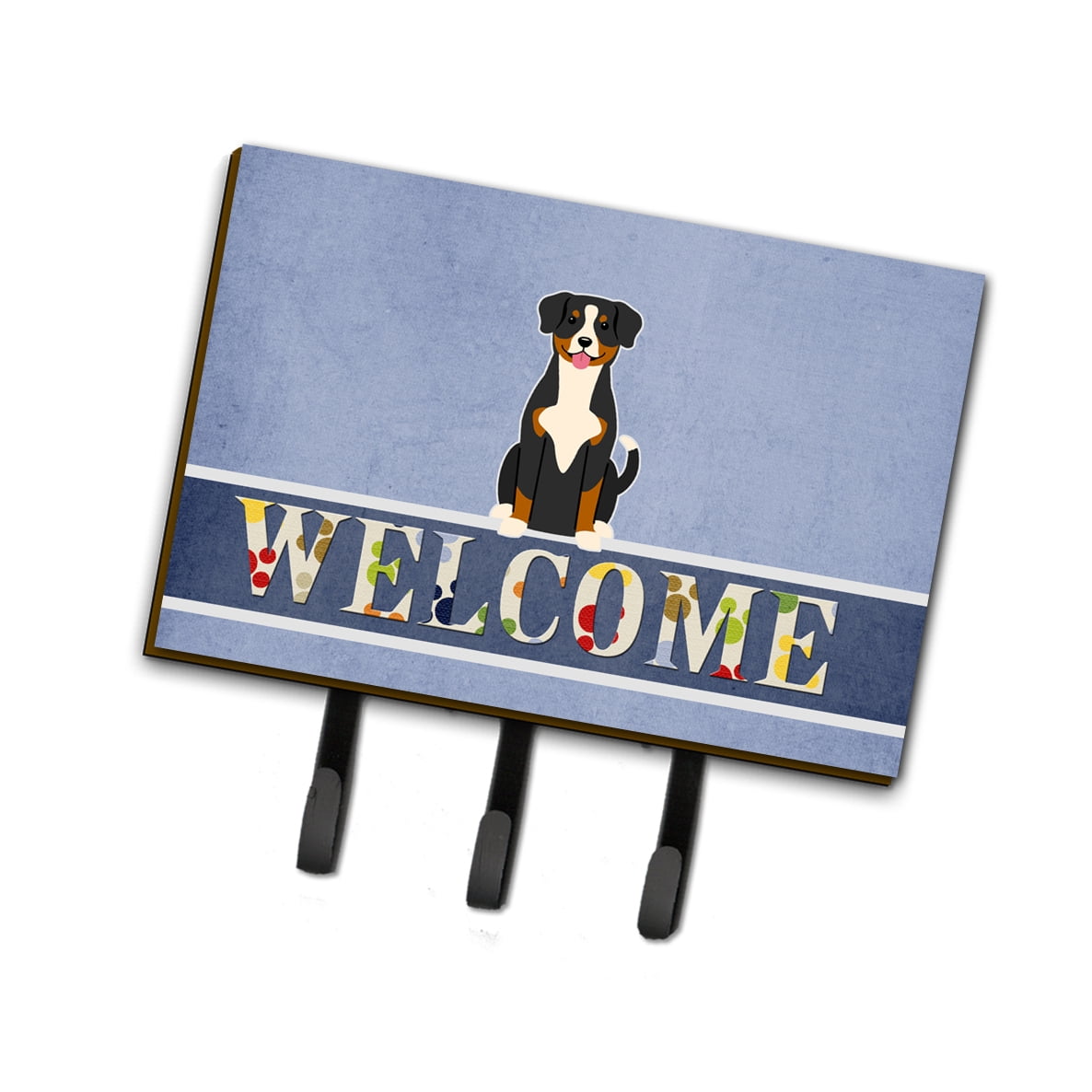BB5619TH68 Entlebucher Welcome Leash or Key Holder