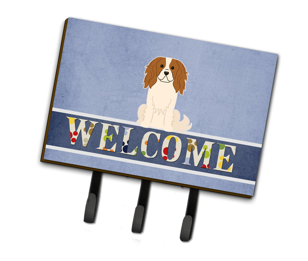 BB5639TH68 Cavalier Spaniel Welcome Leash or Key Holder