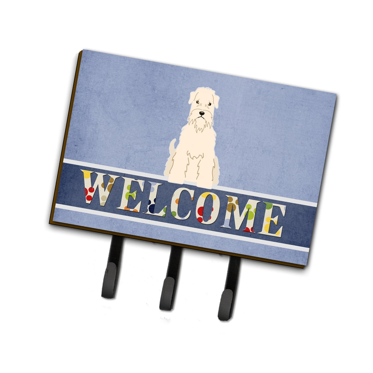 BB5642TH68 Soft Coated Wheaten Terrier Welcome Leash or Key Holder