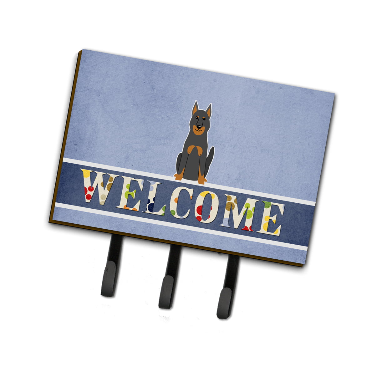 BB5661TH68 Beauce Shepherd Dog Welcome Leash or Key Holder