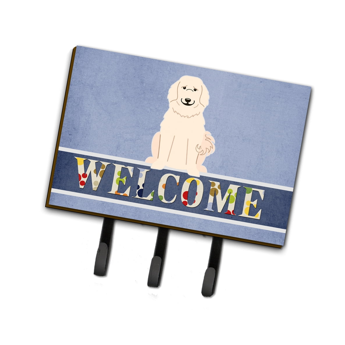 BB5664TH68 Great Pyrenese Welcome Leash or Key Holder