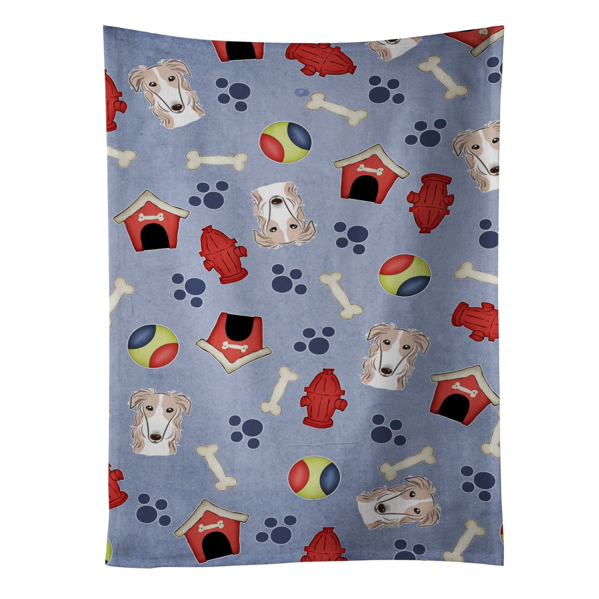 Picture of Carolines Treasures BB4007KTWL Dog House Collection Borzoi Kitchen Towel