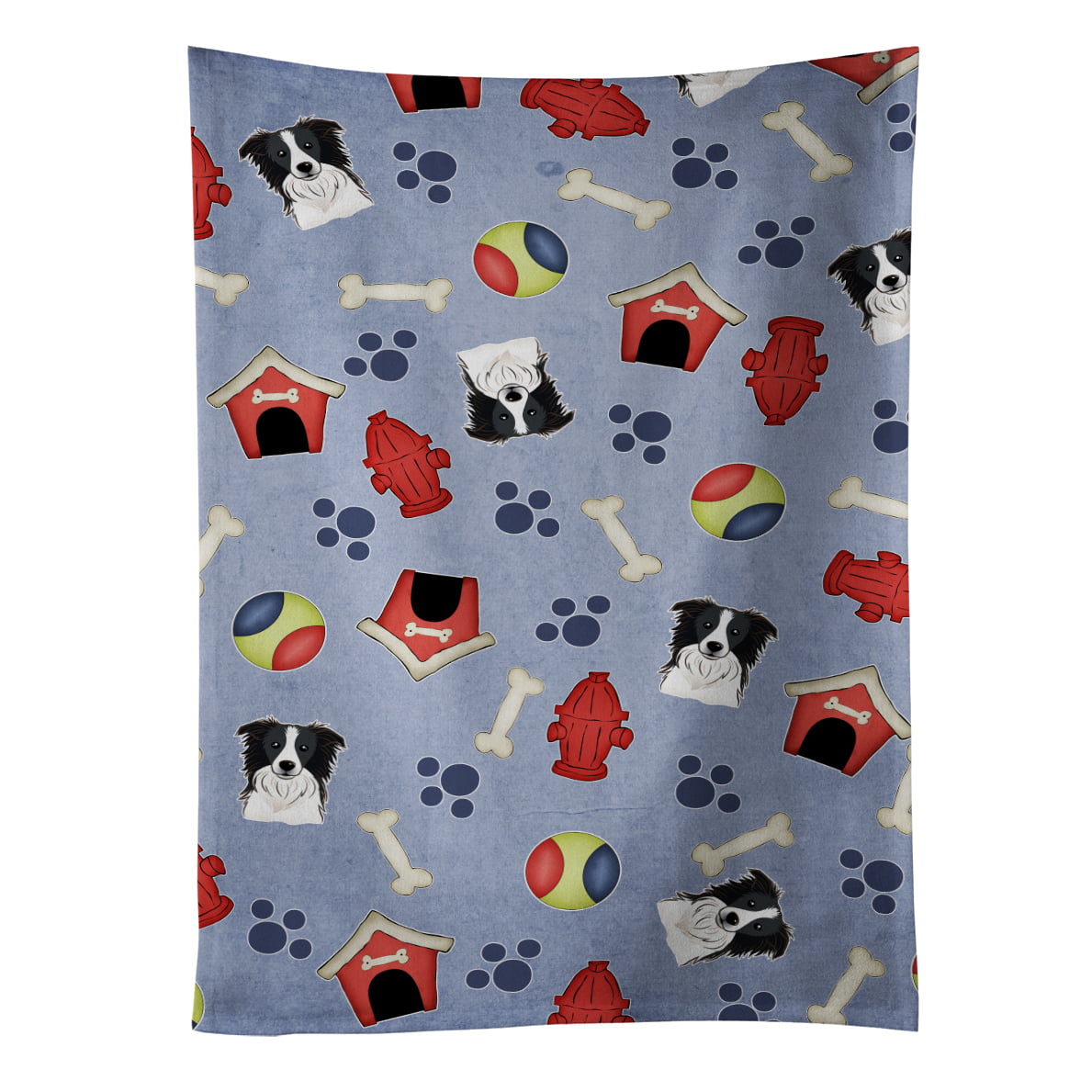 Picture of Carolines Treasures BB4020KTWL Dog House Collection Border Collie Kitchen Towel