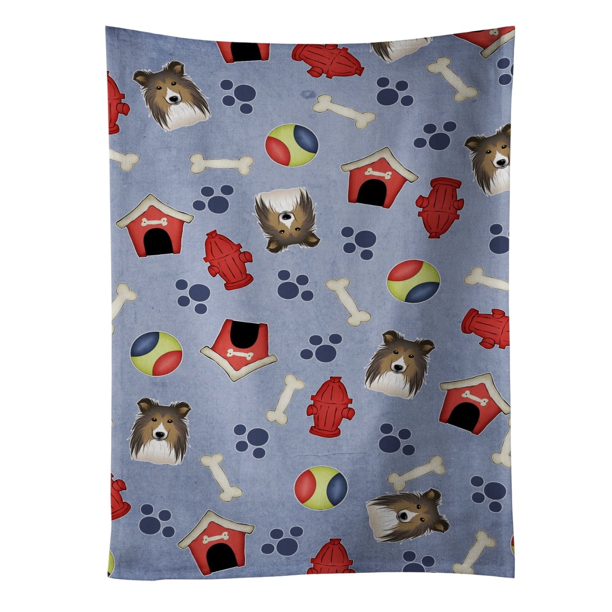 Picture of Carolines Treasures BB4021KTWL Dog House Collection Sheltie Kitchen Towel