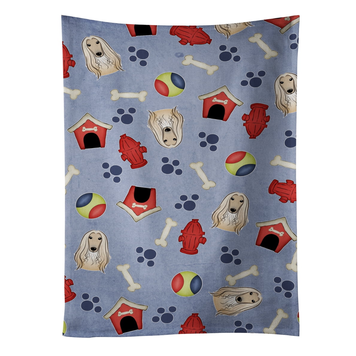 Picture of Carolines Treasures BB4023KTWL Dog House Collection Afghan Hound Kitchen Towel