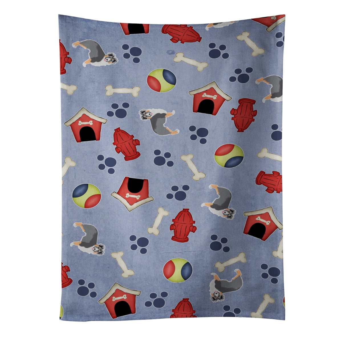 Picture of Carolines Treasures BB4045KTWL Dog House Collection Australian Shepherd Kitchen Towel