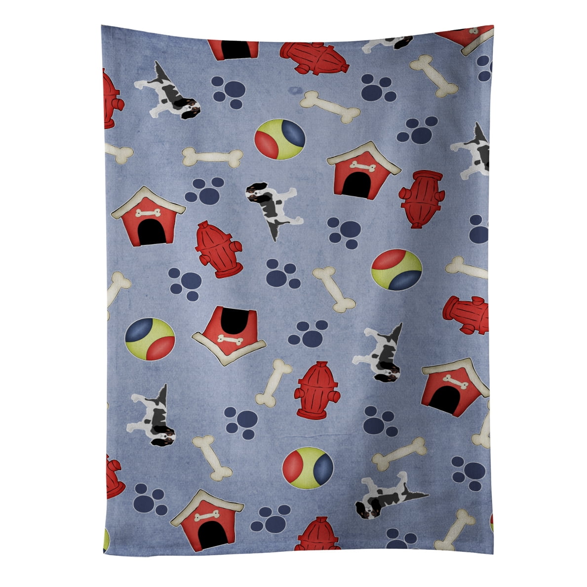 Picture of Carolines Treasures BB4058KTWL Dog House Collection Cavalier King Charles Spaniel Tricolor Kitchen Towel