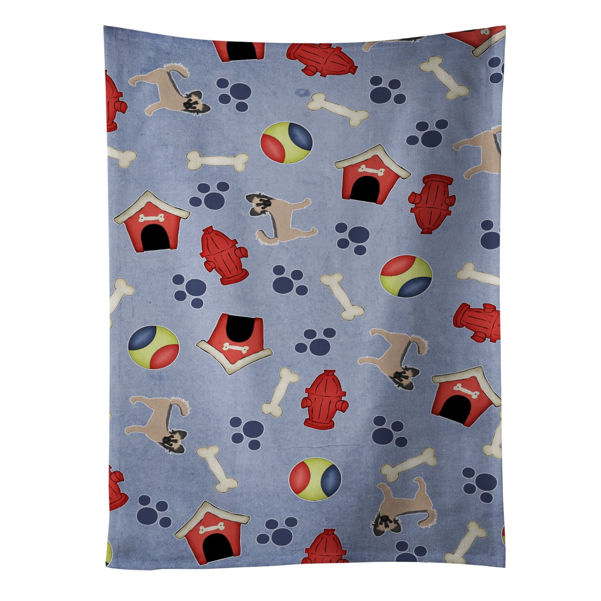 Picture of Carolines Treasures BB4061KTWL Dog House Collection Longhair Black Tan Chihuahua Kitchen Towel