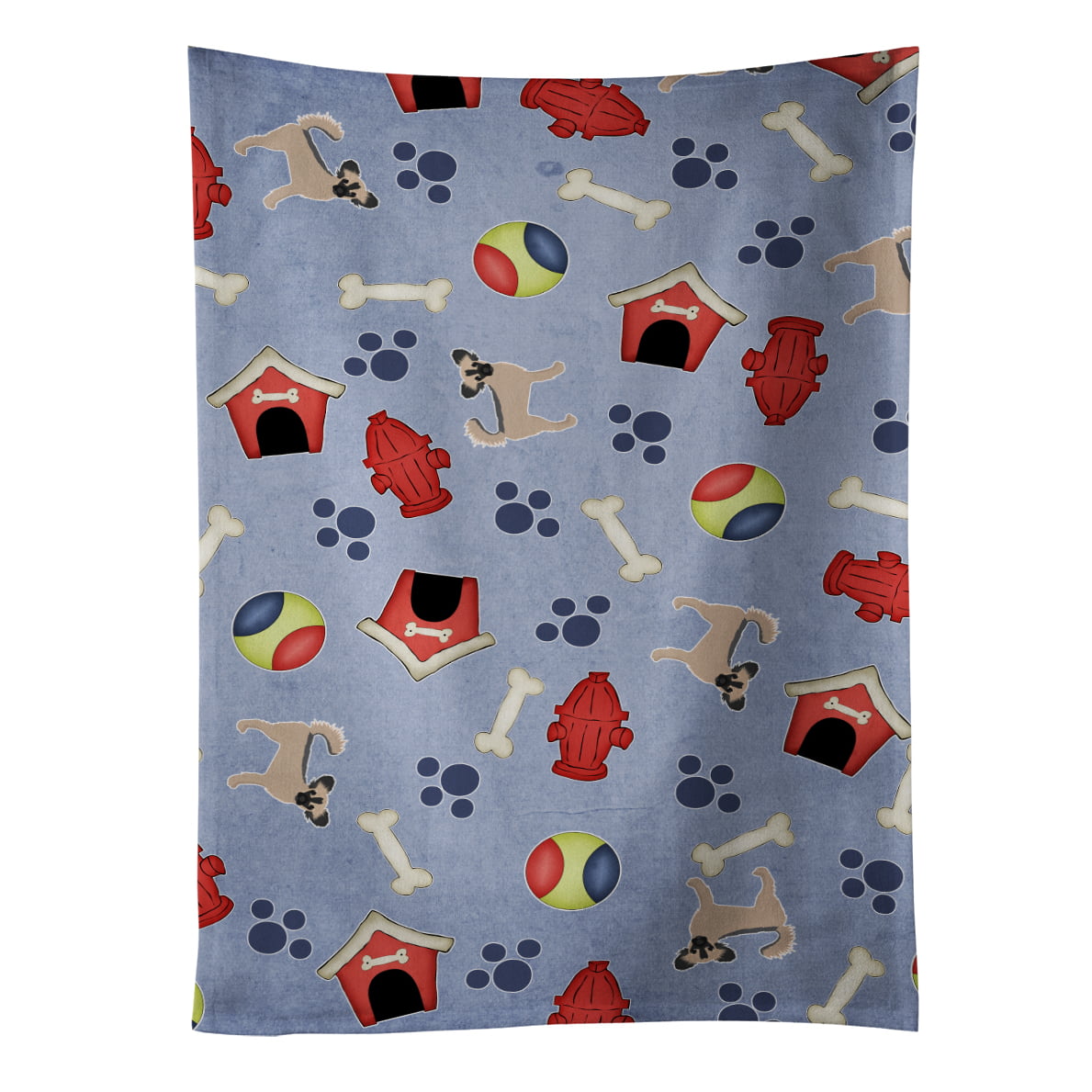 Picture of Carolines Treasures BB4062KTWL Dog House Collection Longhair Black Tan Chihuahua No.2 Kitchen Towel