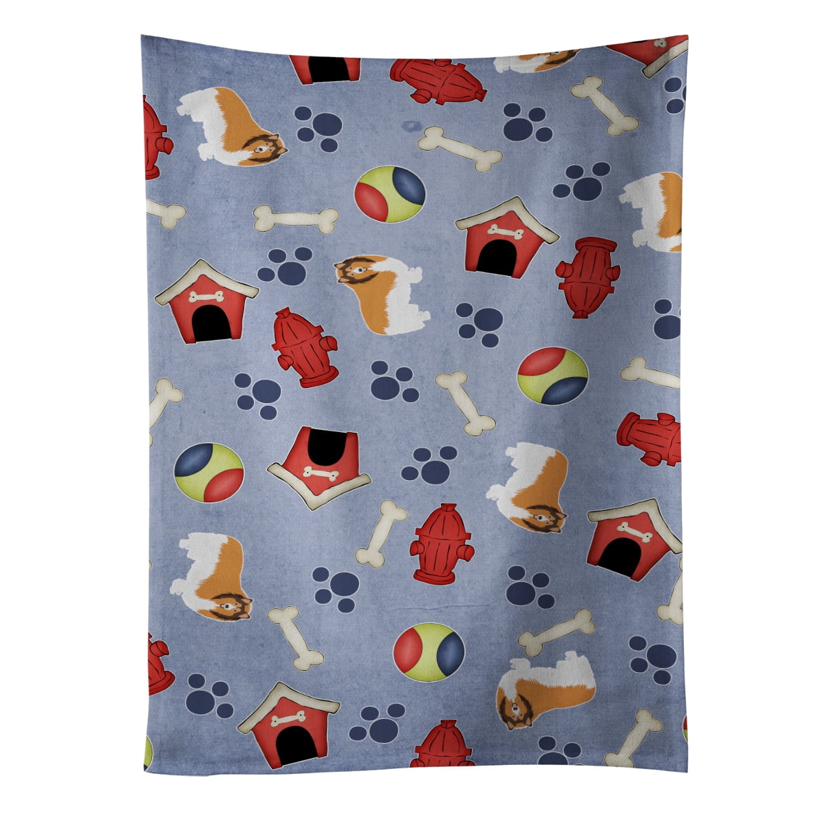 Picture of Carolines Treasures BB4077KTWL Dog House Collection Rough Collie Kitchen Towel